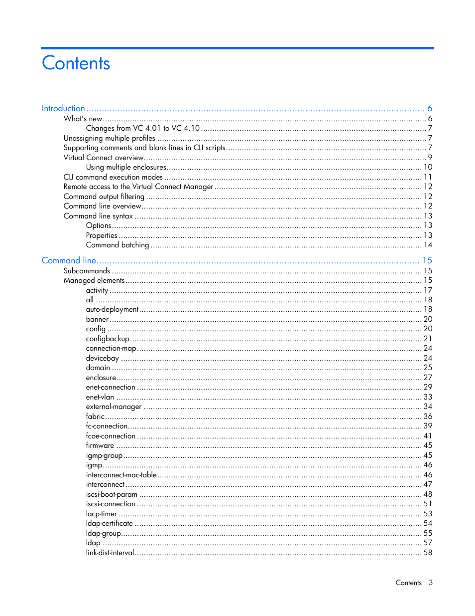 HP Virtual Connect FlexFabric 10Gb24-port Module for c-Class BladeSystem User Manual | Page 3 / 192