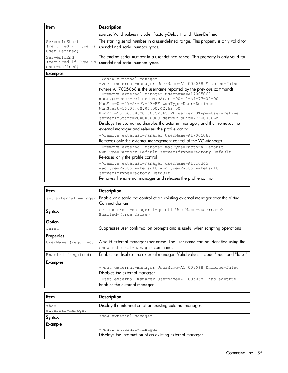 HP Virtual Connect FlexFabric 10Gb24-port Module for c-Class BladeSystem User Manual | Page 35 / 192