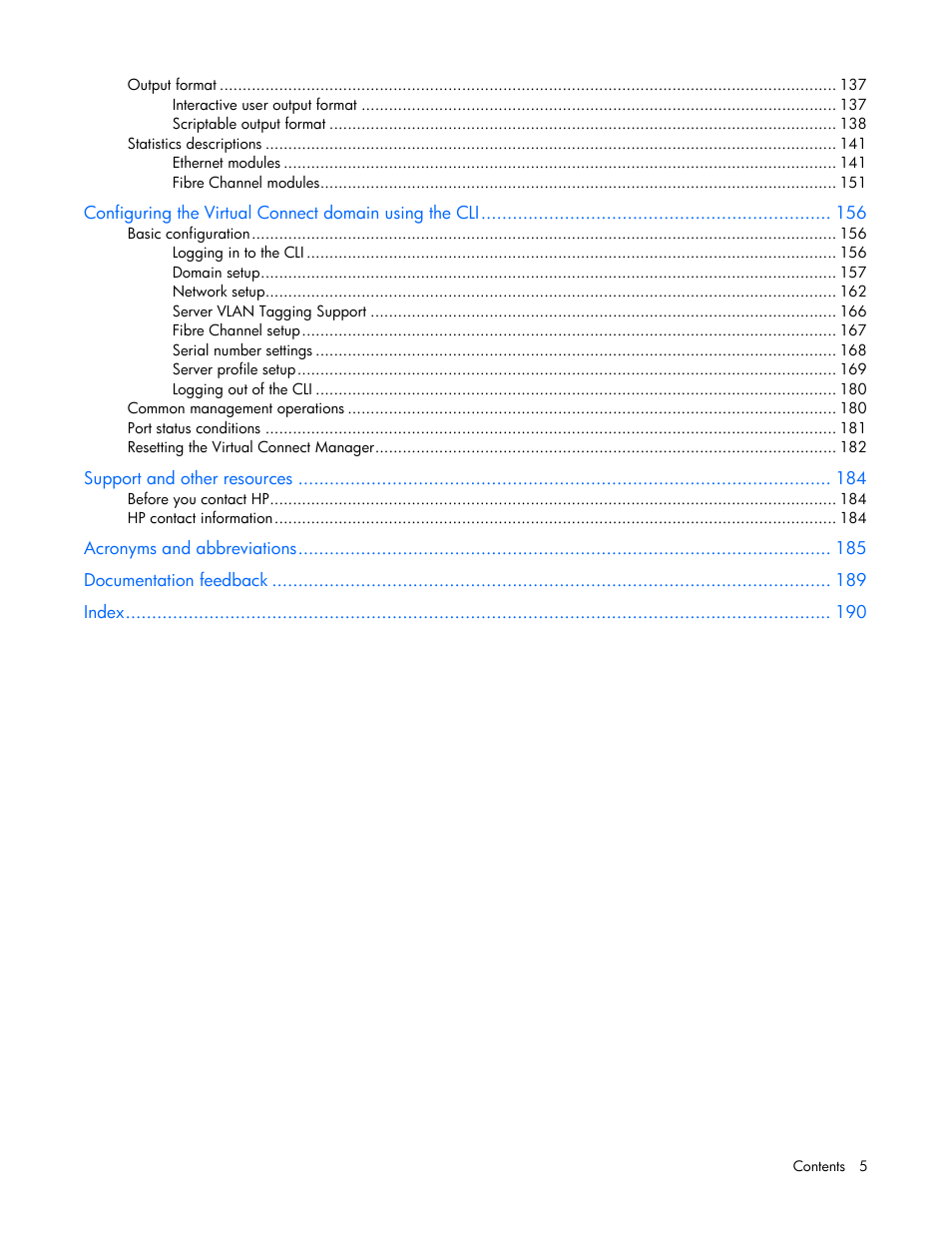 HP Virtual Connect FlexFabric 10Gb24-port Module for c-Class BladeSystem User Manual | Page 5 / 192