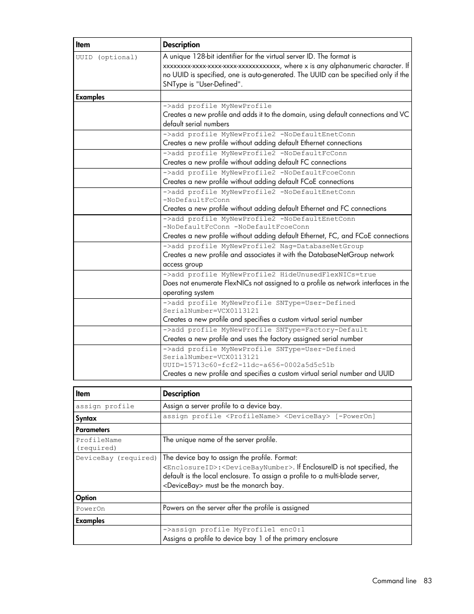 HP Virtual Connect FlexFabric 10Gb24-port Module for c-Class BladeSystem User Manual | Page 83 / 192