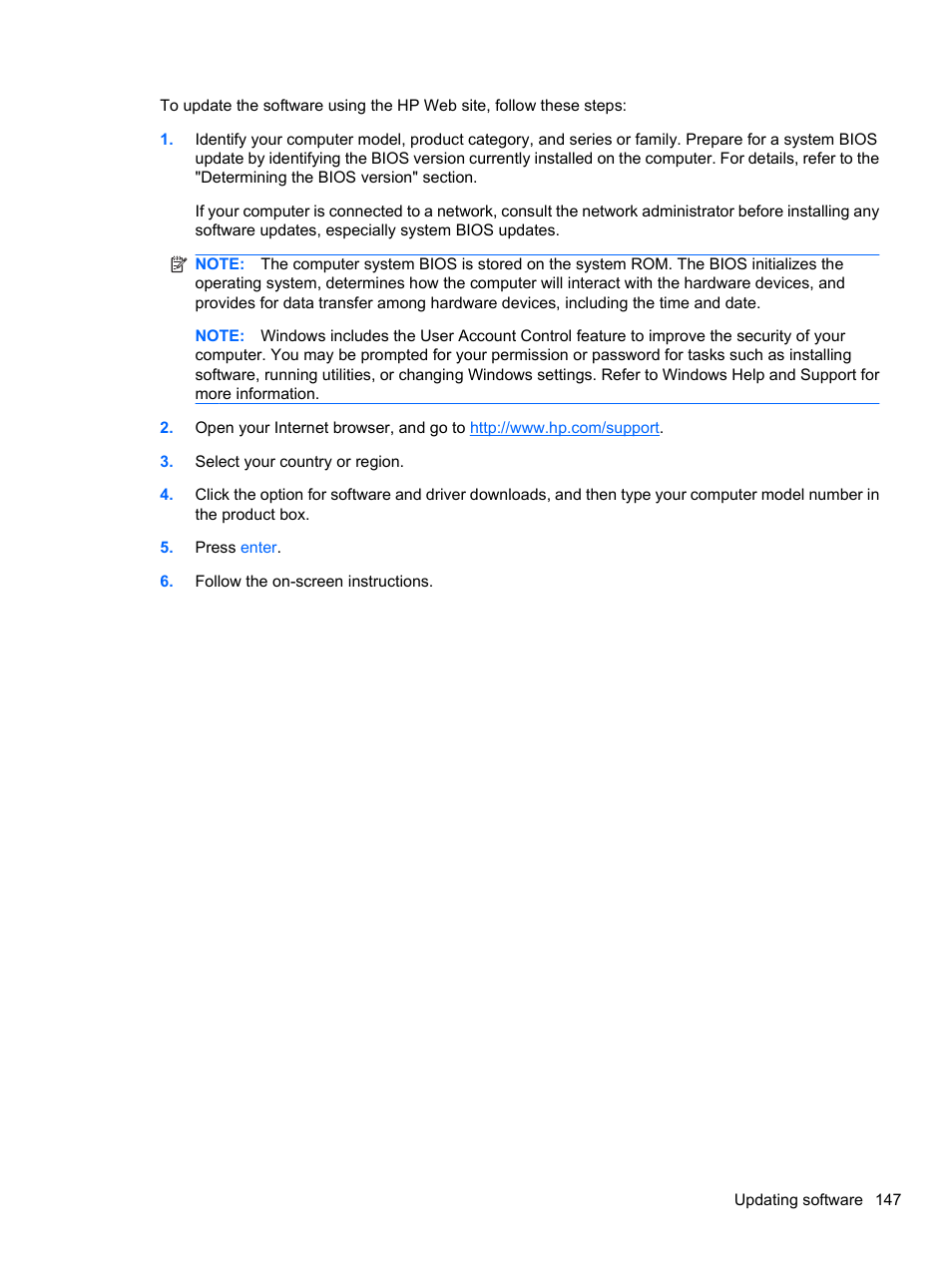 HP ProBook 4321s Notebook-PC User Manual | Page 159 / 196