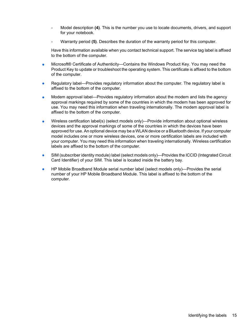 HP ProBook 4321s Notebook-PC User Manual | Page 27 / 196