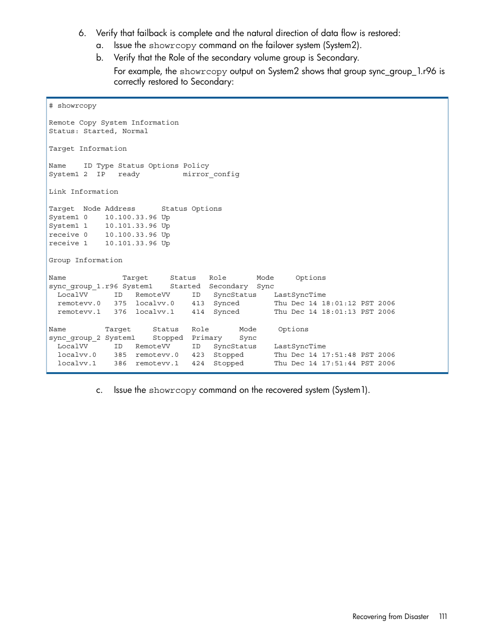 HP 3PAR Operating System Software User Manual | Page 111 / 292