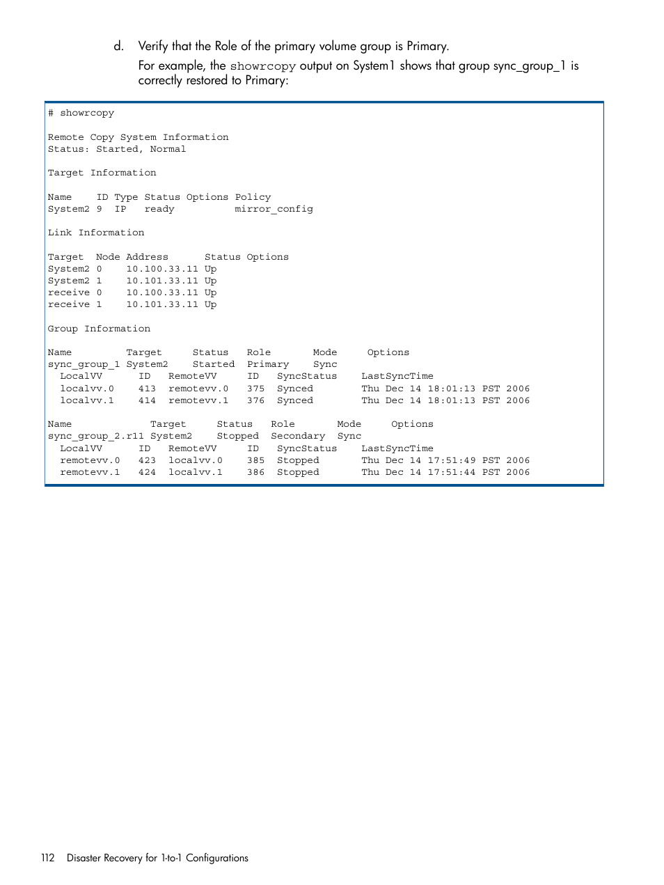 HP 3PAR Operating System Software User Manual | Page 112 / 292