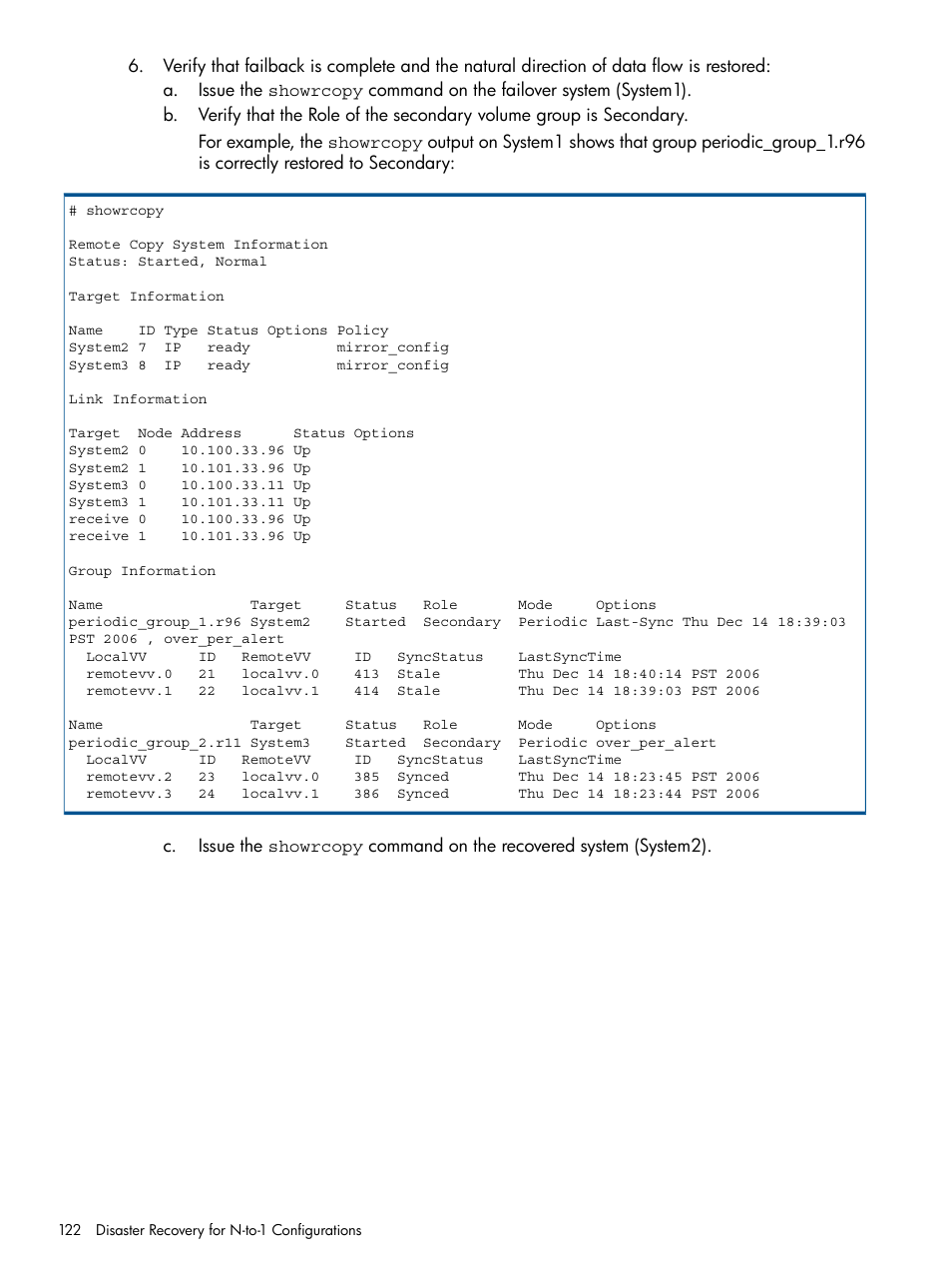 HP 3PAR Operating System Software User Manual | Page 122 / 292
