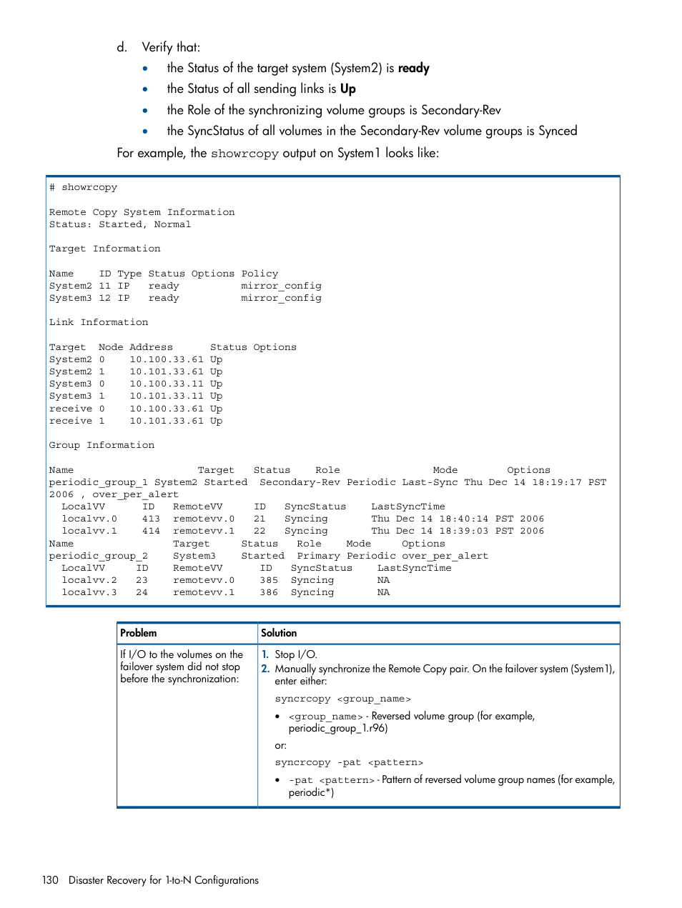 HP 3PAR Operating System Software User Manual | Page 130 / 292