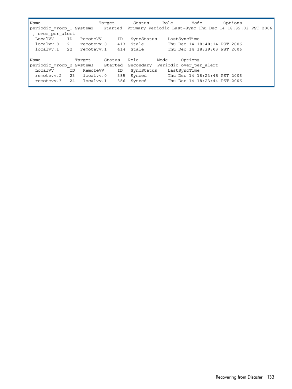 HP 3PAR Operating System Software User Manual | Page 133 / 292