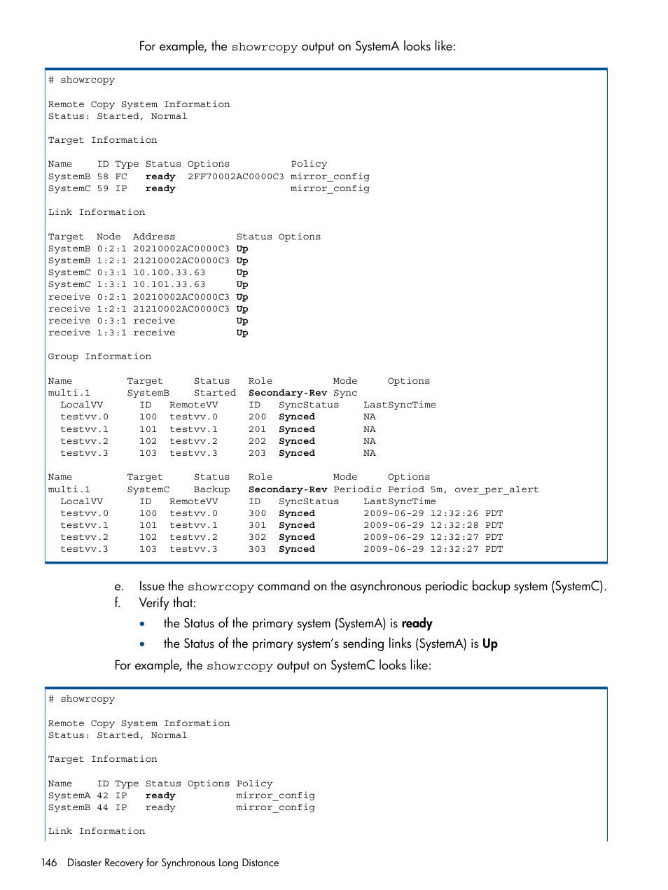 HP 3PAR Operating System Software User Manual | Page 146 / 292