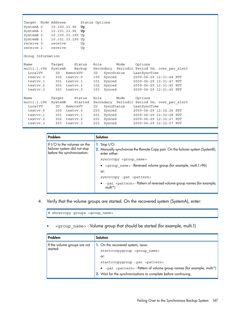 HP 3PAR Operating System Software User Manual | Page 147 / 292