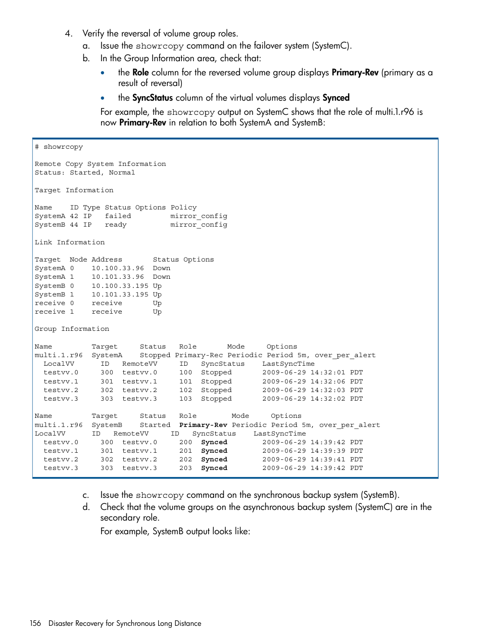 HP 3PAR Operating System Software User Manual | Page 156 / 292