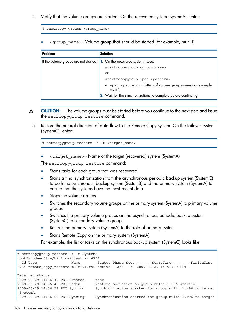 HP 3PAR Operating System Software User Manual | Page 162 / 292