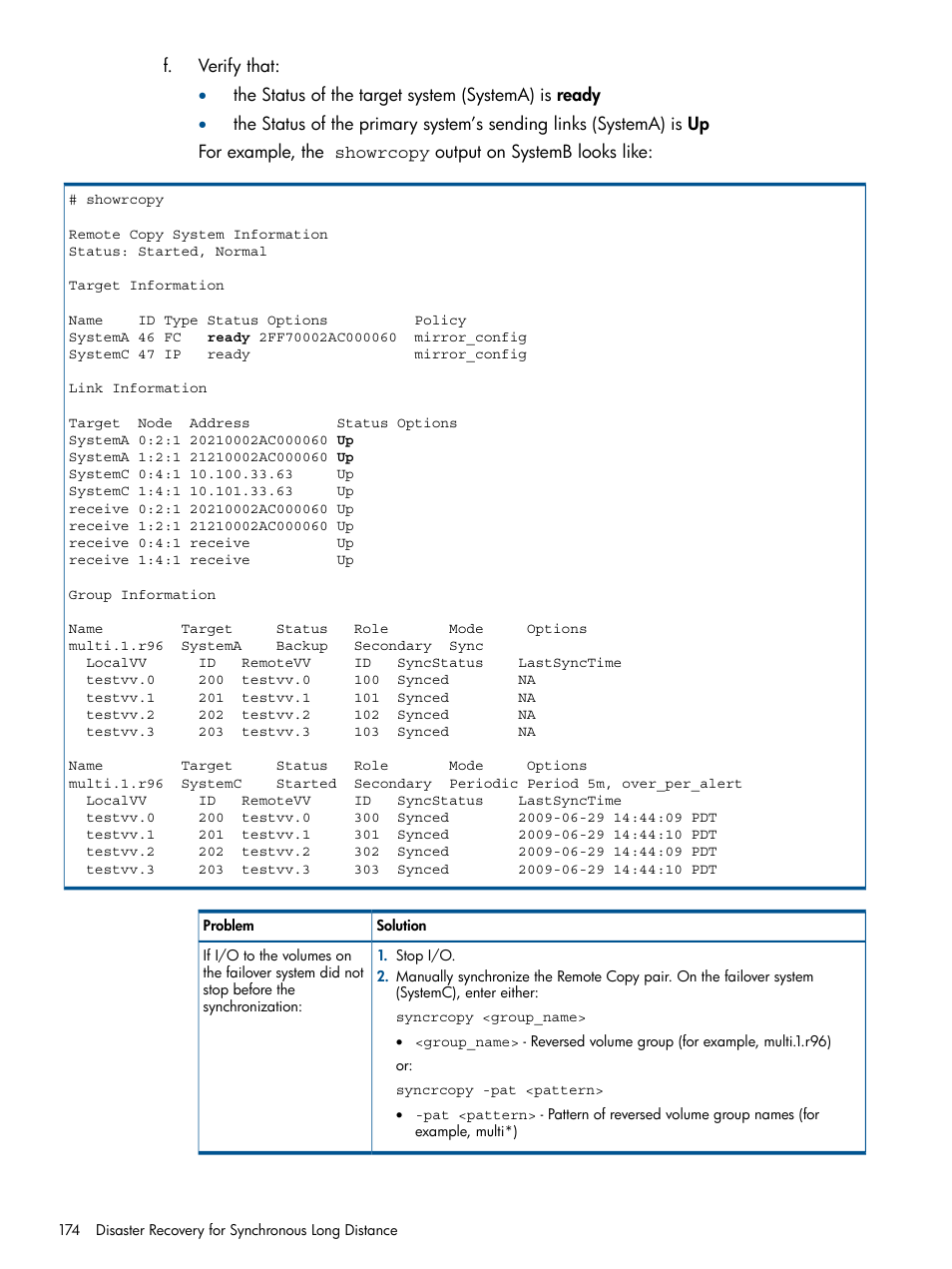 HP 3PAR Operating System Software User Manual | Page 174 / 292