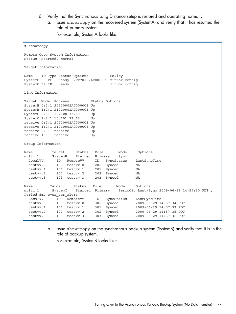 HP 3PAR Operating System Software User Manual | Page 177 / 292
