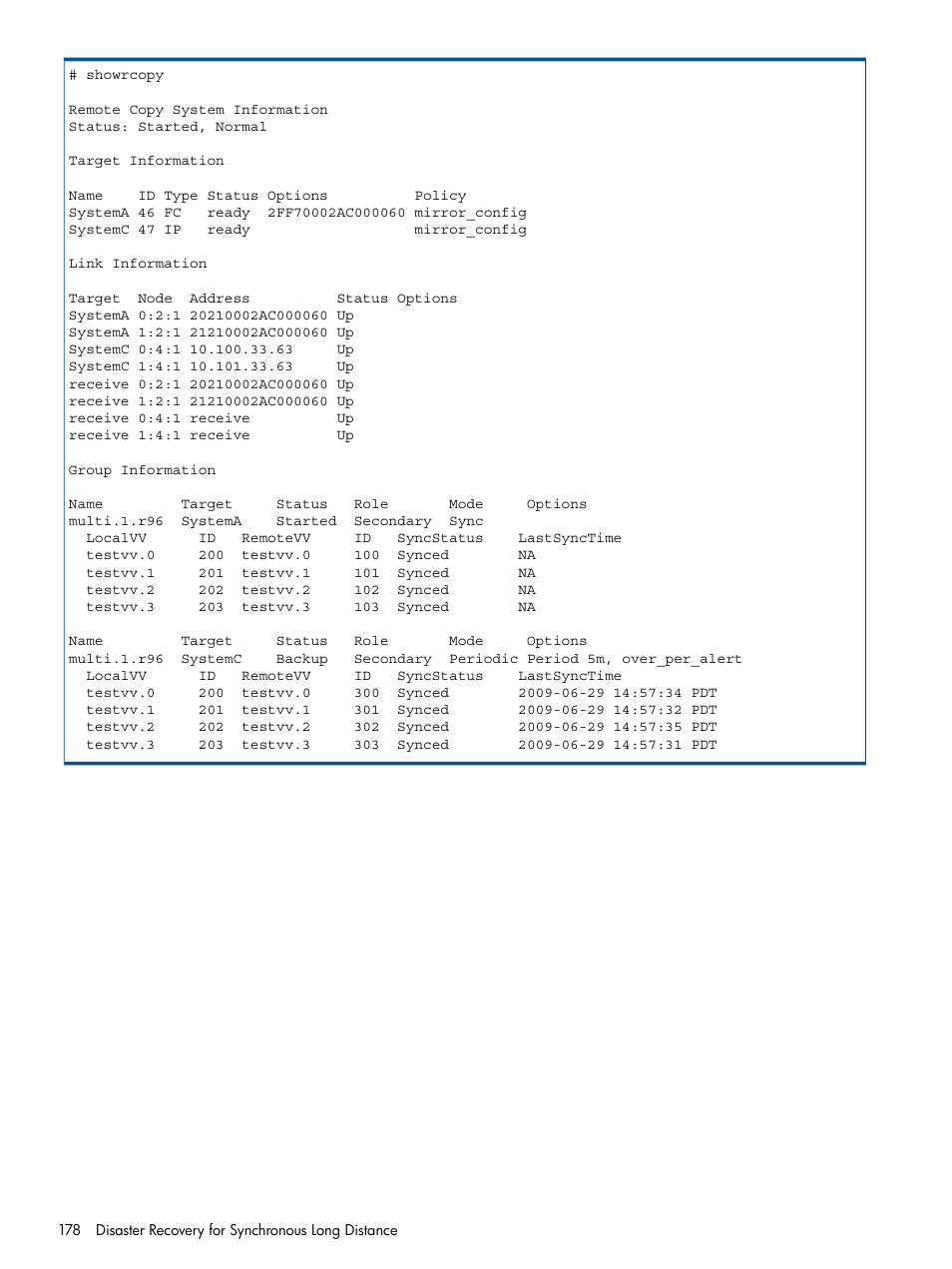 HP 3PAR Operating System Software User Manual | Page 178 / 292