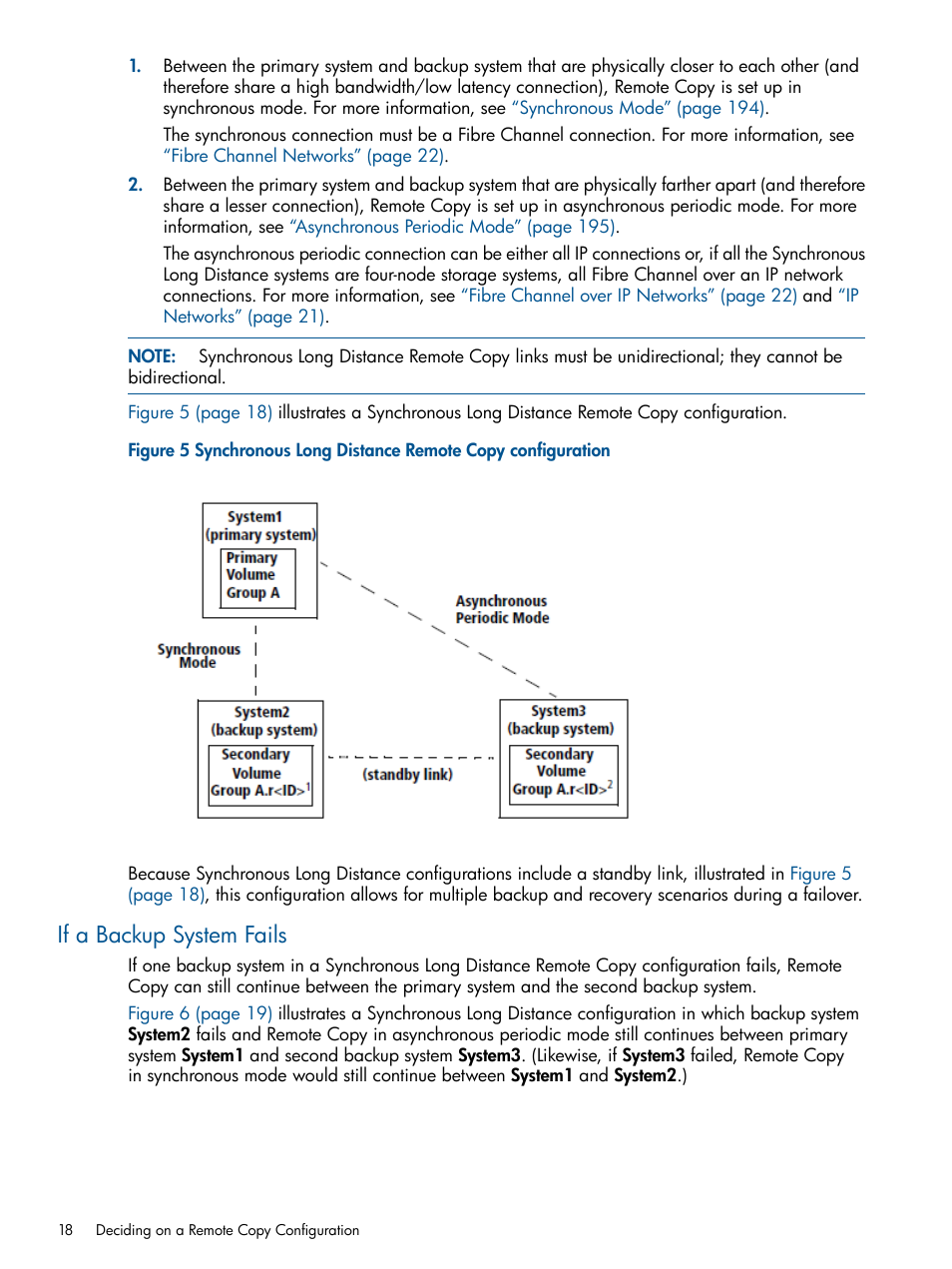 If a backup system fails | HP 3PAR Operating System Software User Manual | Page 18 / 292