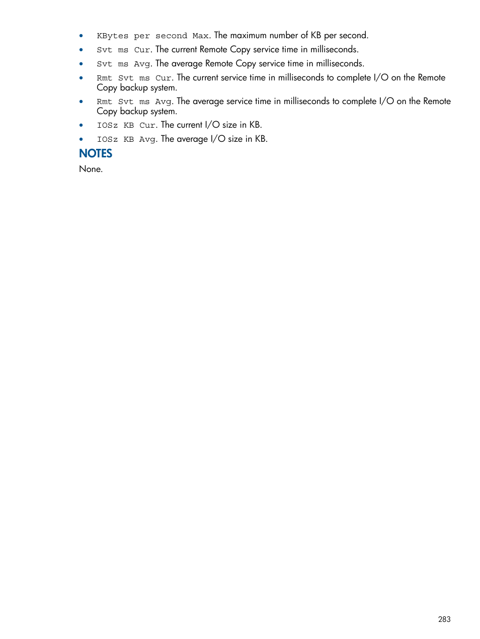 HP 3PAR Operating System Software User Manual | Page 283 / 292