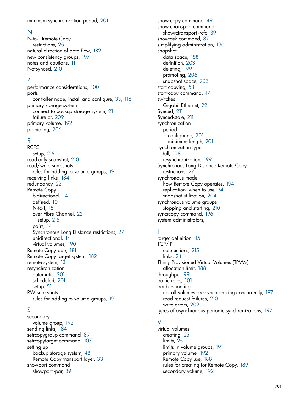 HP 3PAR Operating System Software User Manual | Page 291 / 292