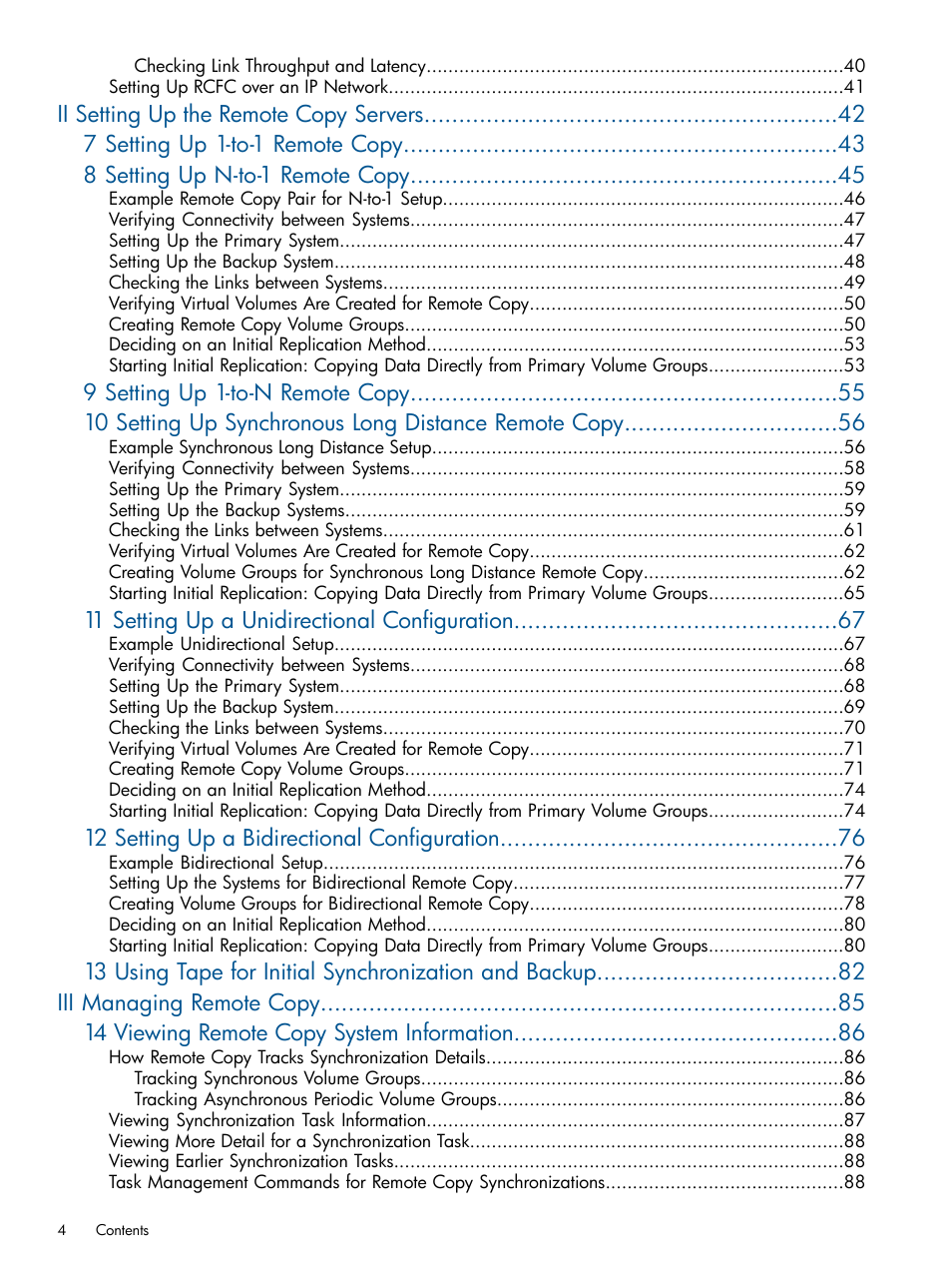 HP 3PAR Operating System Software User Manual | Page 4 / 292