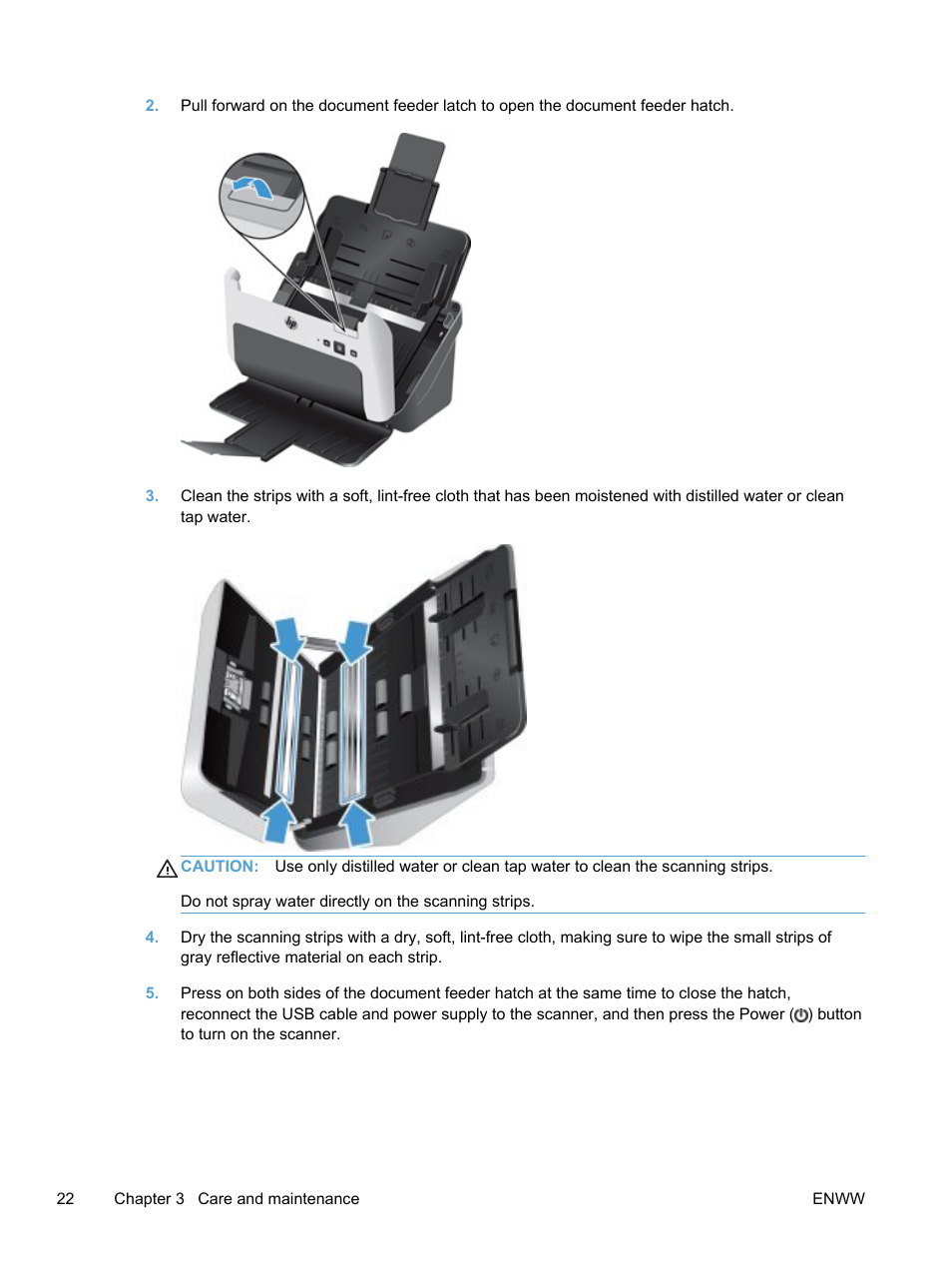 HP Scanjet Pro 3000 s2 Sheet-feed Scanner User Manual | Page 28 / 60