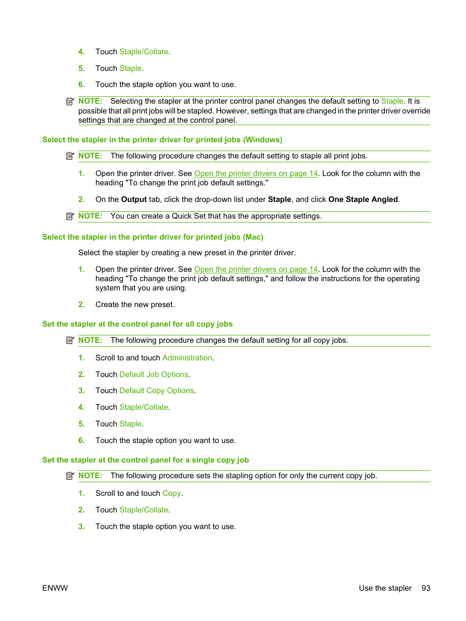 HP LaserJet M4349 Multifunction Printer series User Manual | Page 107 / 282