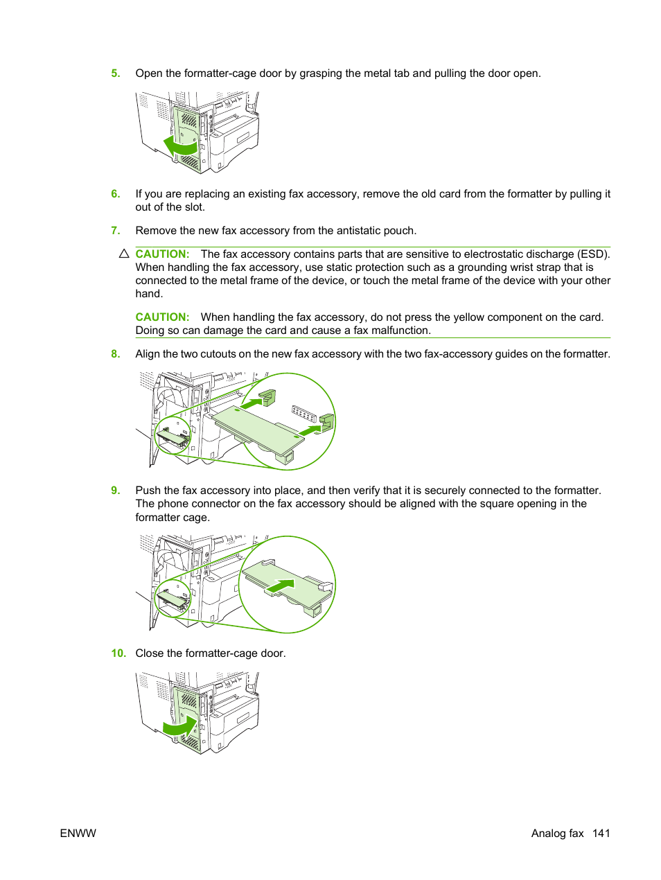 HP LaserJet M4349 Multifunction Printer series User Manual | Page 155 / 282