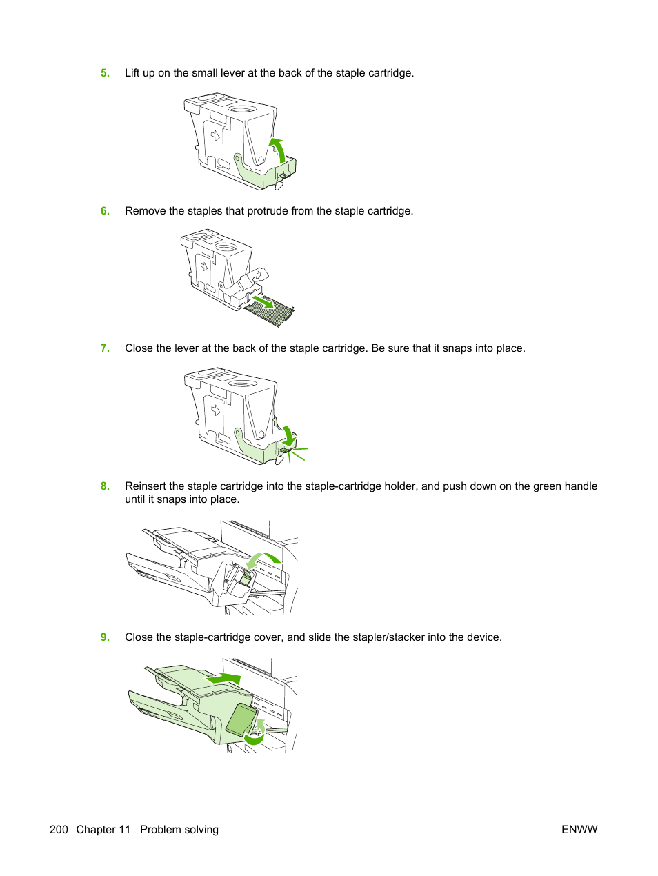 HP LaserJet M4349 Multifunction Printer series User Manual | Page 214 / 282
