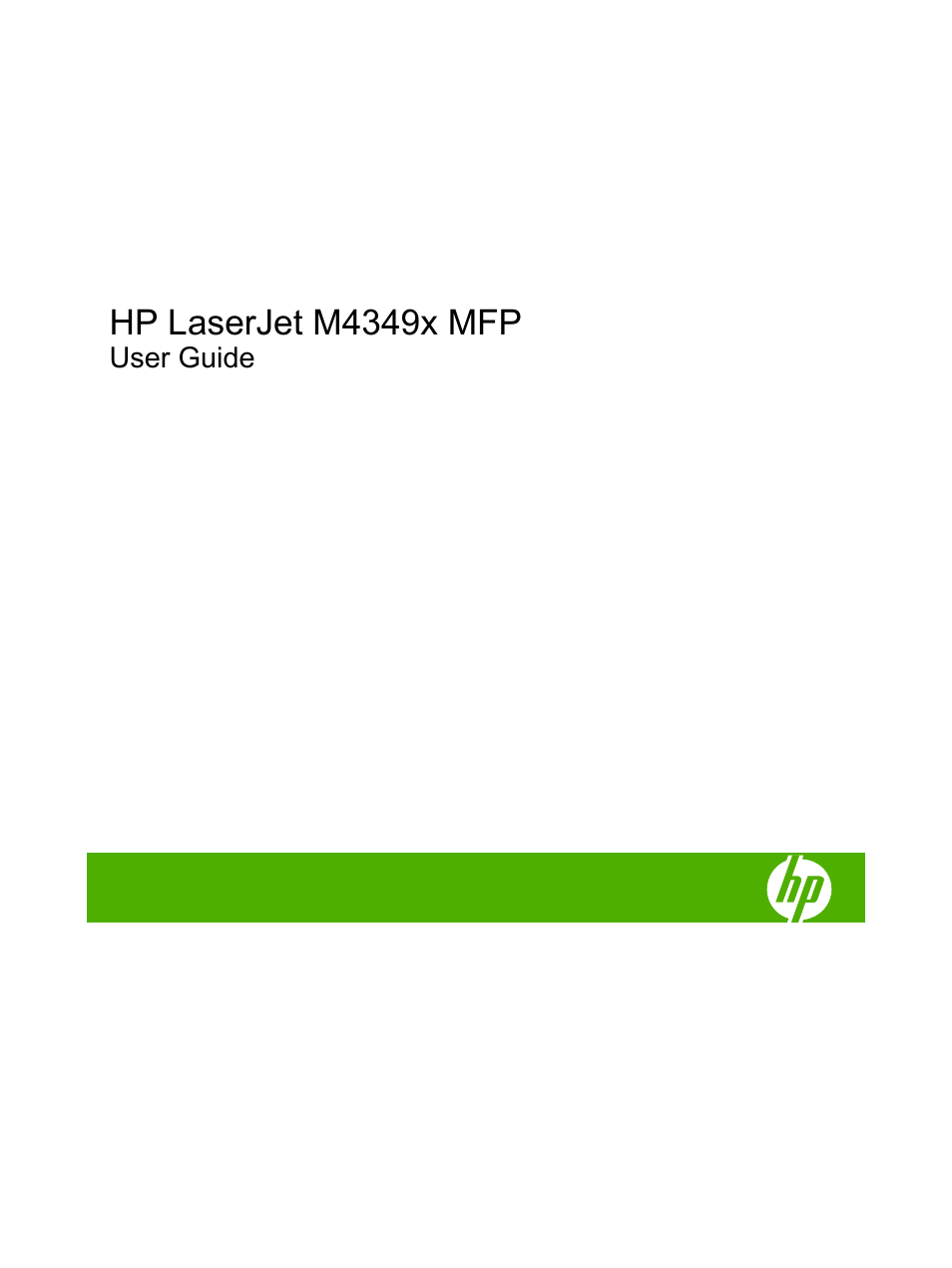 Hp laserjet m4349x mfp | HP LaserJet M4349 Multifunction Printer series User Manual | Page 3 / 282