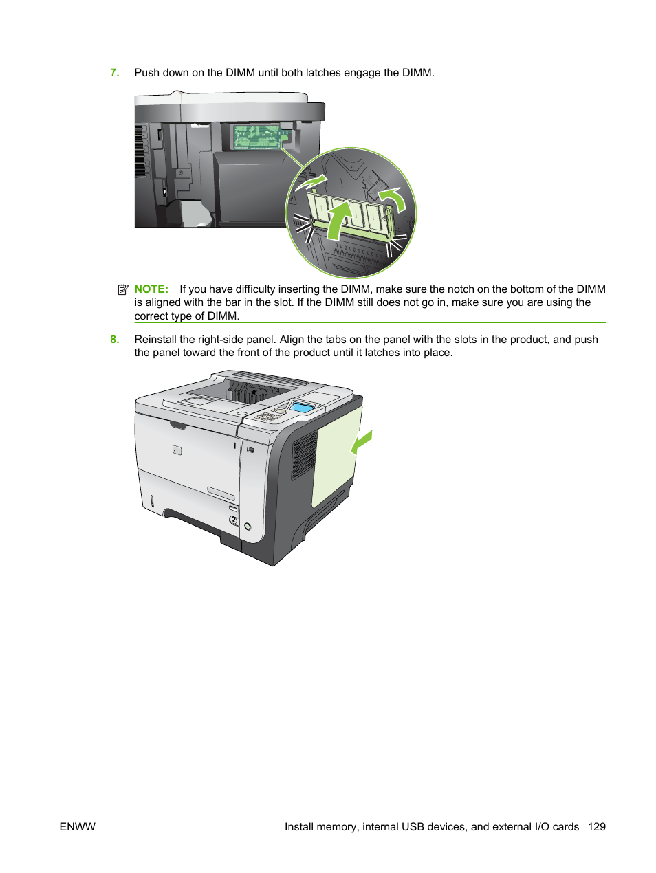 HP Laserjet p3015 User Manual | Page 141 / 246