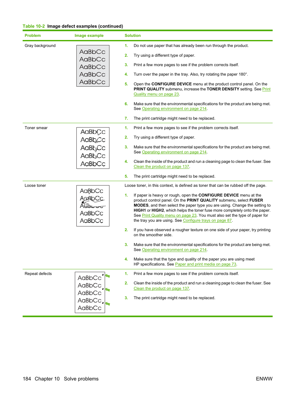 HP Laserjet p3015 User Manual | Page 196 / 246