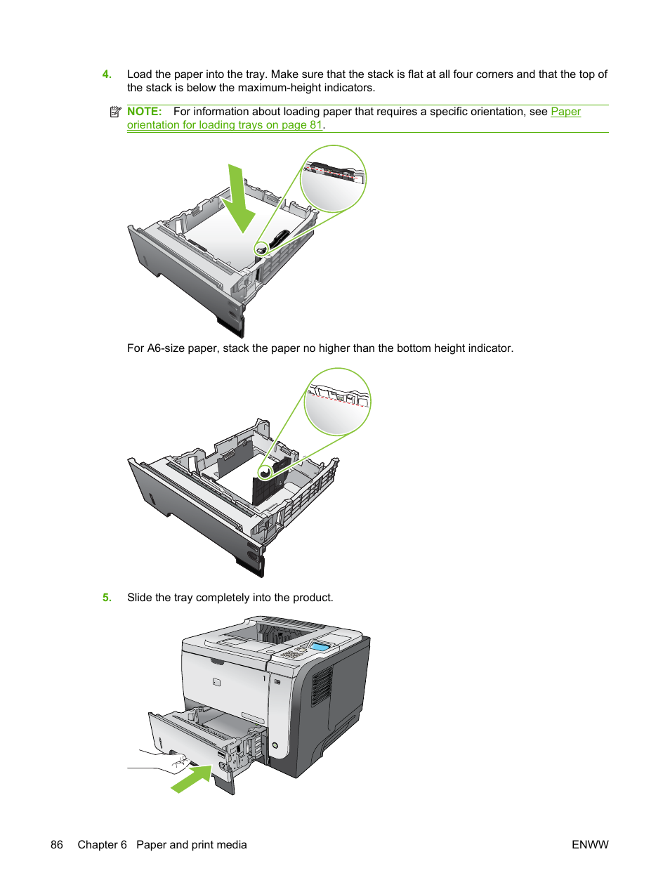 HP Laserjet p3015 User Manual | Page 98 / 246