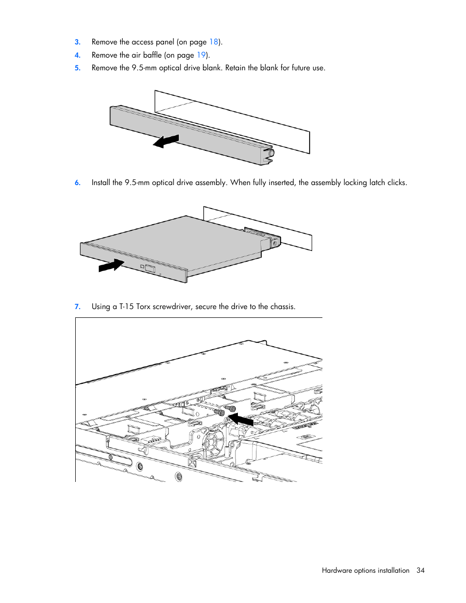 HP ProLiant DL120 G7 Server User Manual | Page 34 / 105