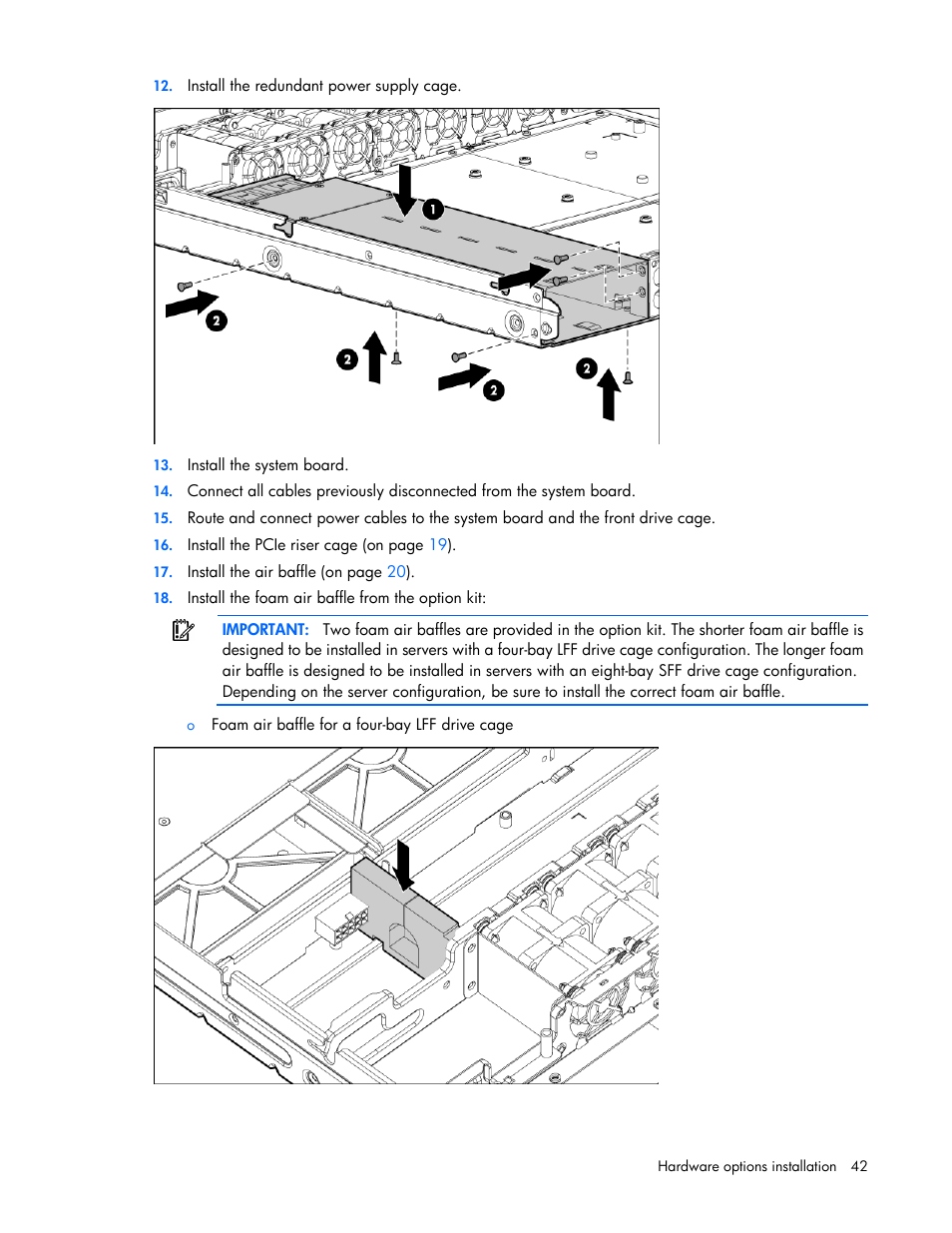 HP ProLiant DL120 G7 Server User Manual | Page 42 / 105