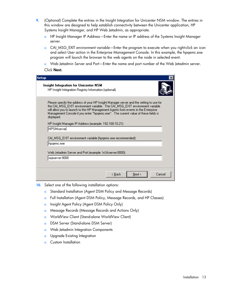 HP Insight Control User Manual | Page 13 / 85