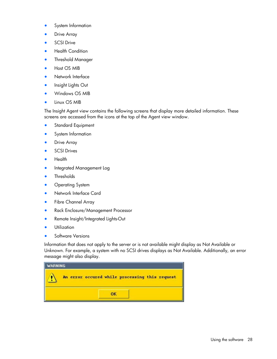 HP Insight Control User Manual | Page 28 / 85