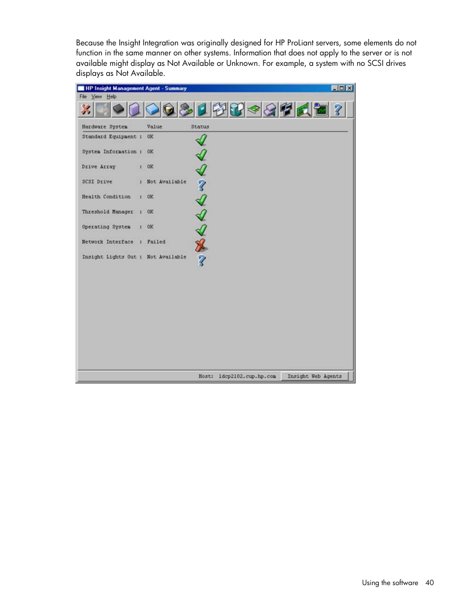 HP Insight Control User Manual | Page 40 / 85