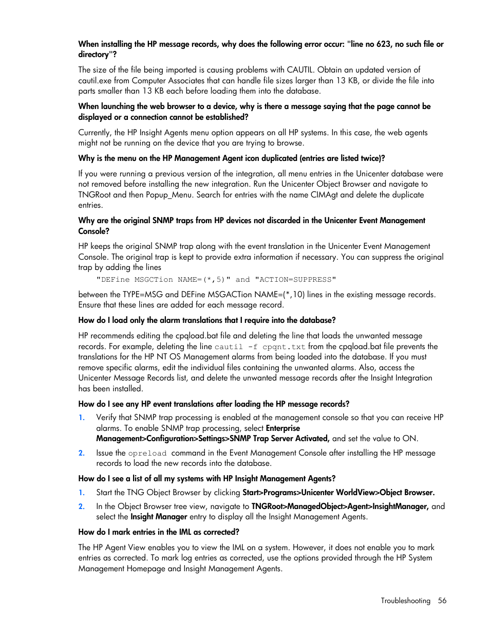HP Insight Control User Manual | Page 56 / 85