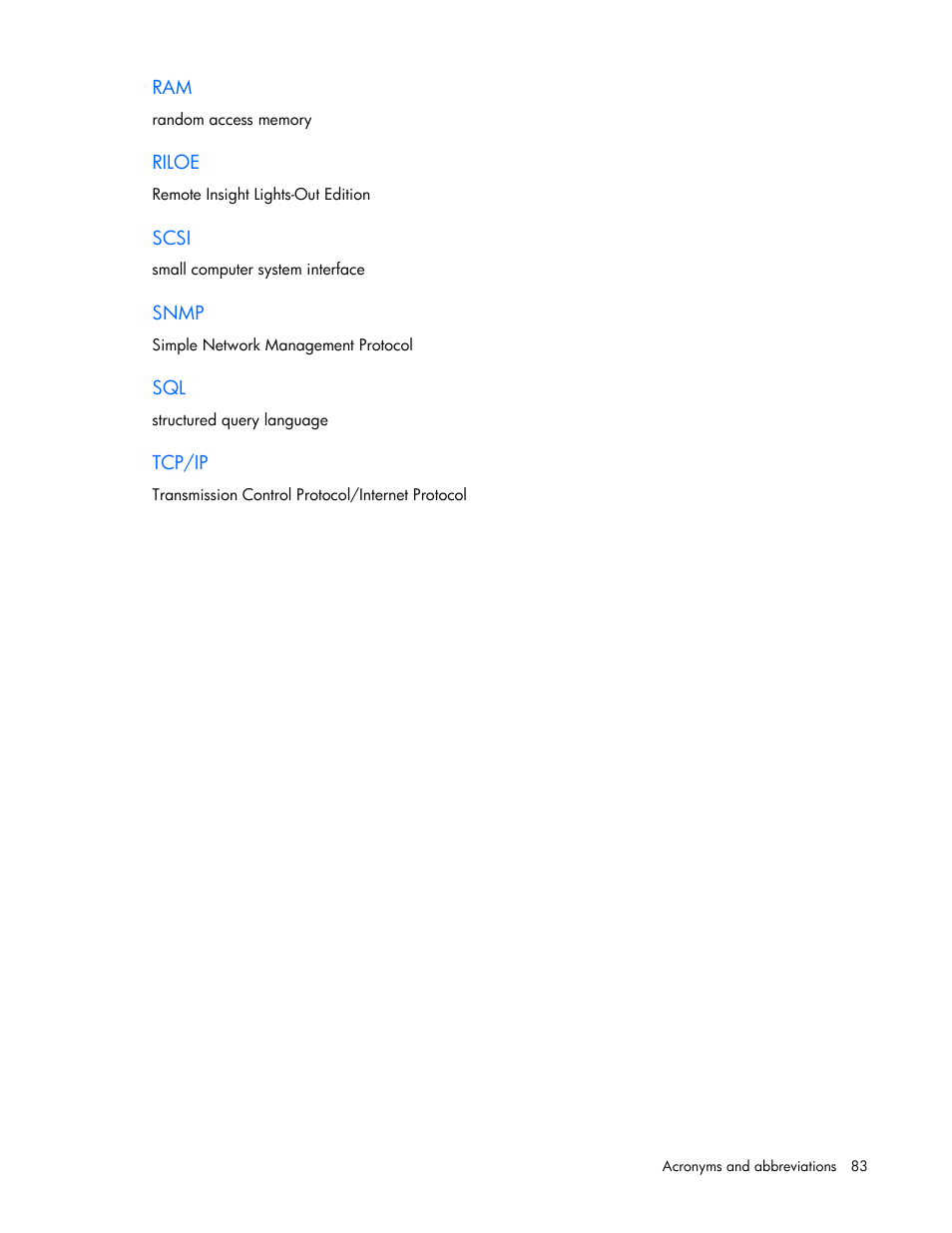 HP Insight Control User Manual | Page 83 / 85