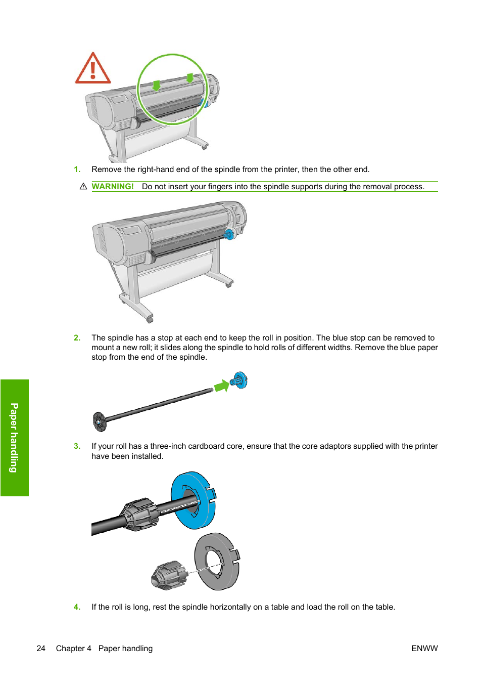 HP Designjet Z3200 PostScript Photo Printer series User Manual | Page 34 / 174