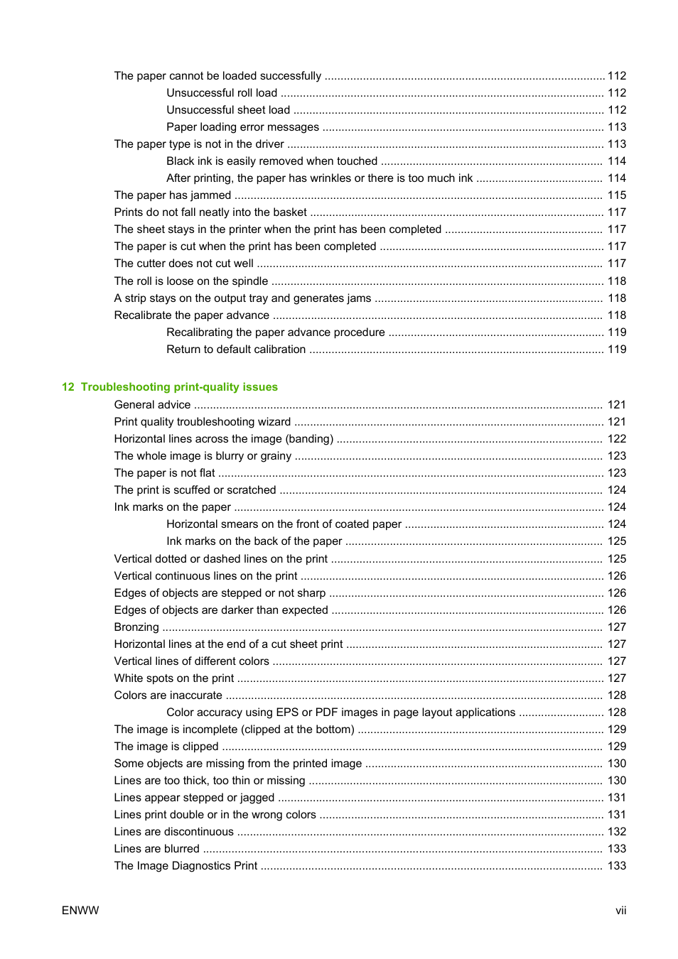 HP Designjet Z3200 PostScript Photo Printer series User Manual | Page 7 / 174