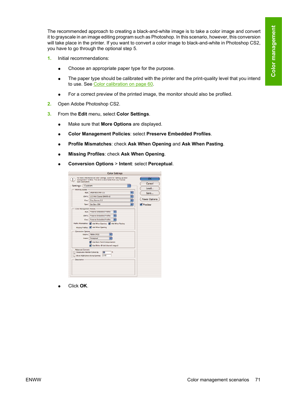 HP Designjet Z3200 PostScript Photo Printer series User Manual | Page 81 / 174