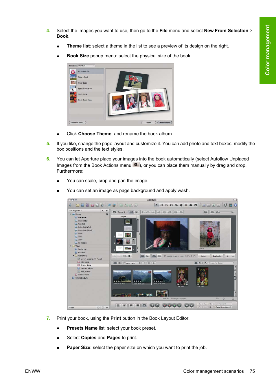 HP Designjet Z3200 PostScript Photo Printer series User Manual | Page 85 / 174