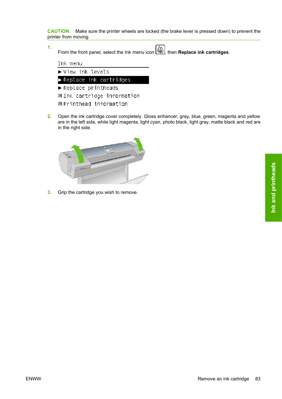 HP Designjet Z3200 PostScript Photo Printer series User Manual | Page 93 / 174