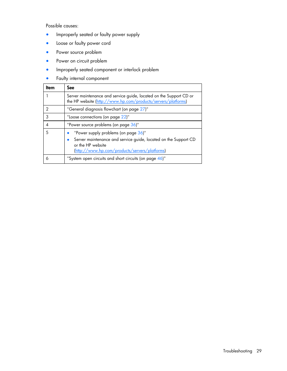 HP ProLiant SL165z G7 Server User Manual | Page 29 / 76