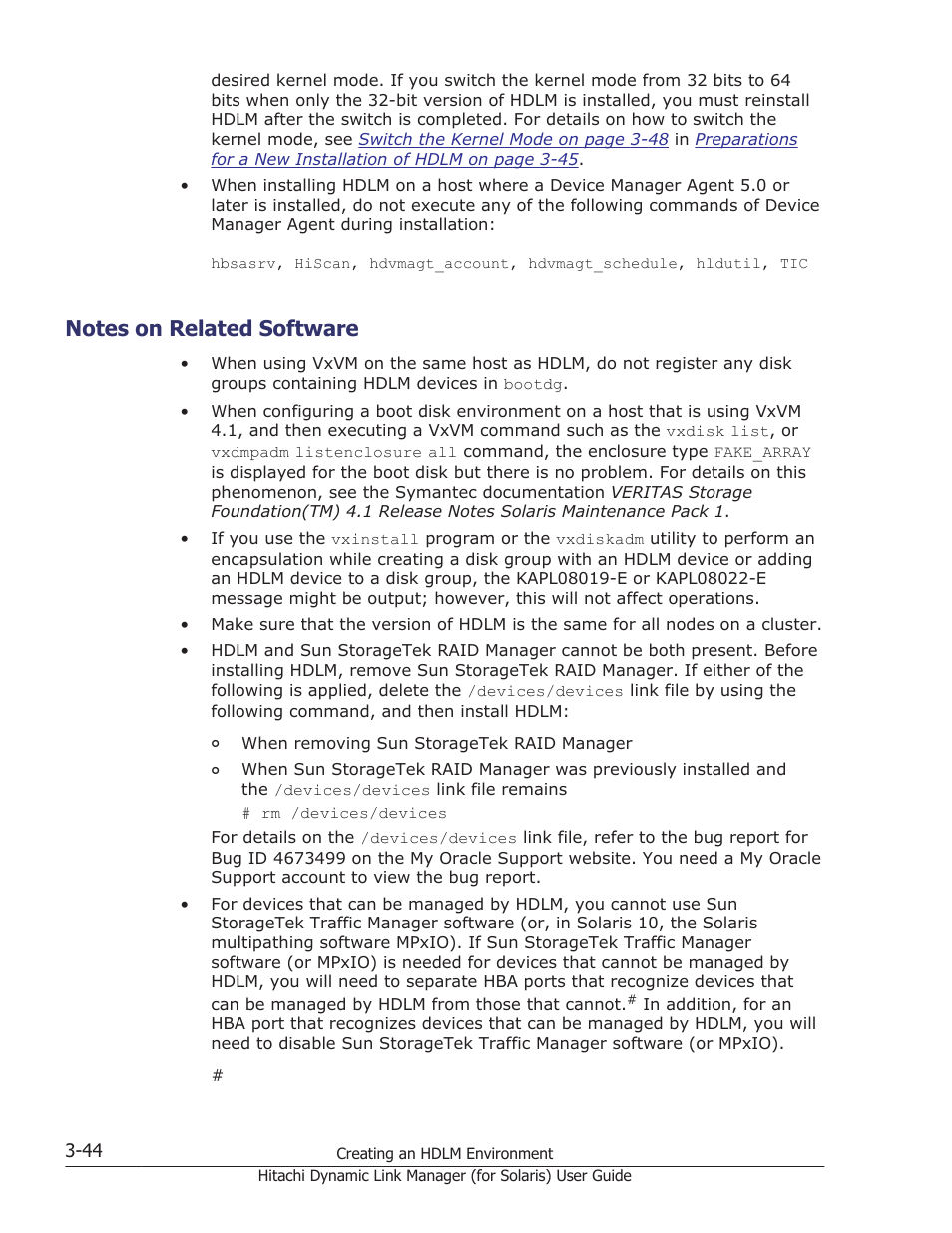 Notes on related software, Notes on related software -44 | HP Hitachi Dynamic Link Manager Software Licenses User Manual | Page 110 / 646