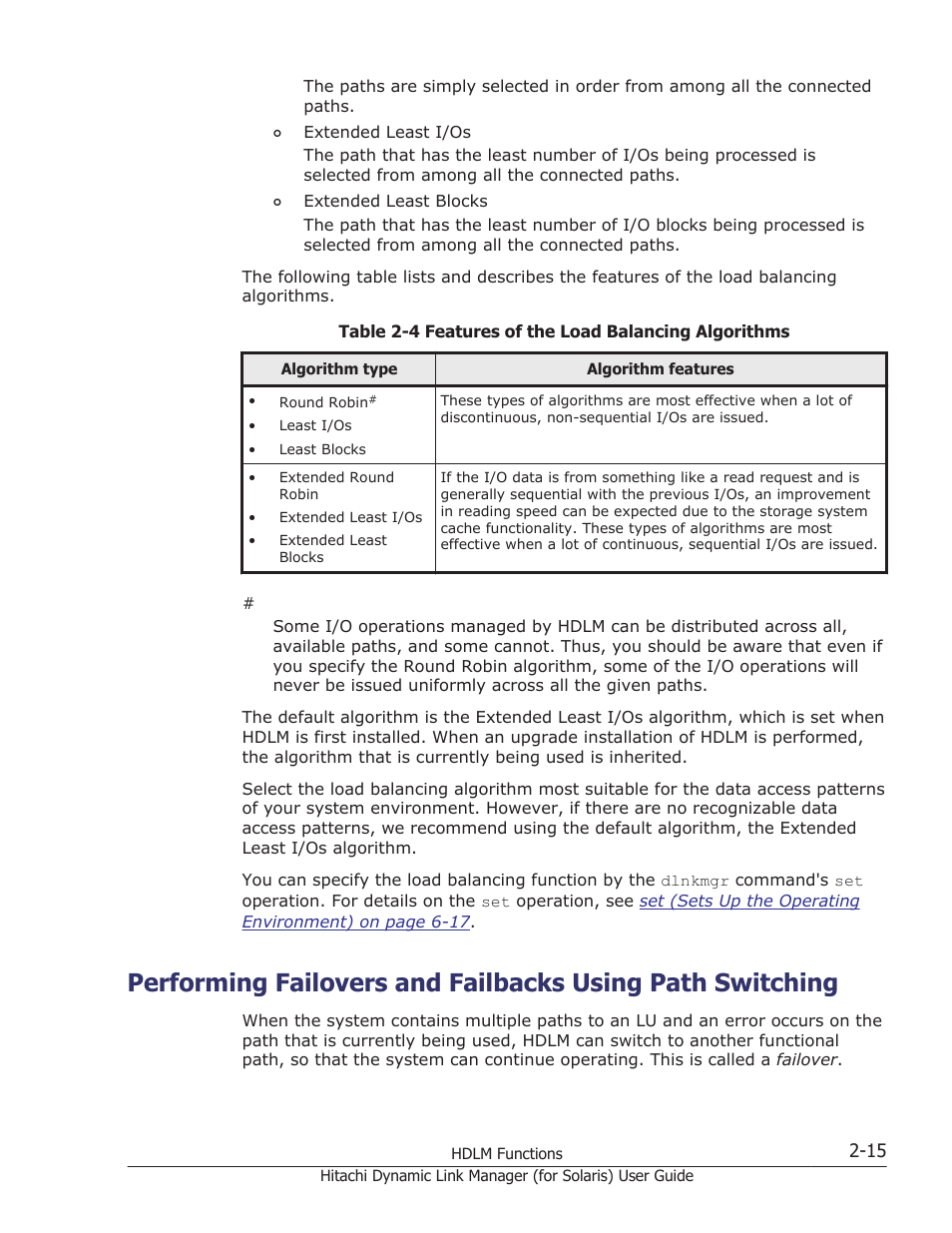 For details on performing failovers, see, Performing failovers and failbacks, For details on performing failbacks, see | Performing failovers and | HP Hitachi Dynamic Link Manager Software Licenses User Manual | Page 37 / 646