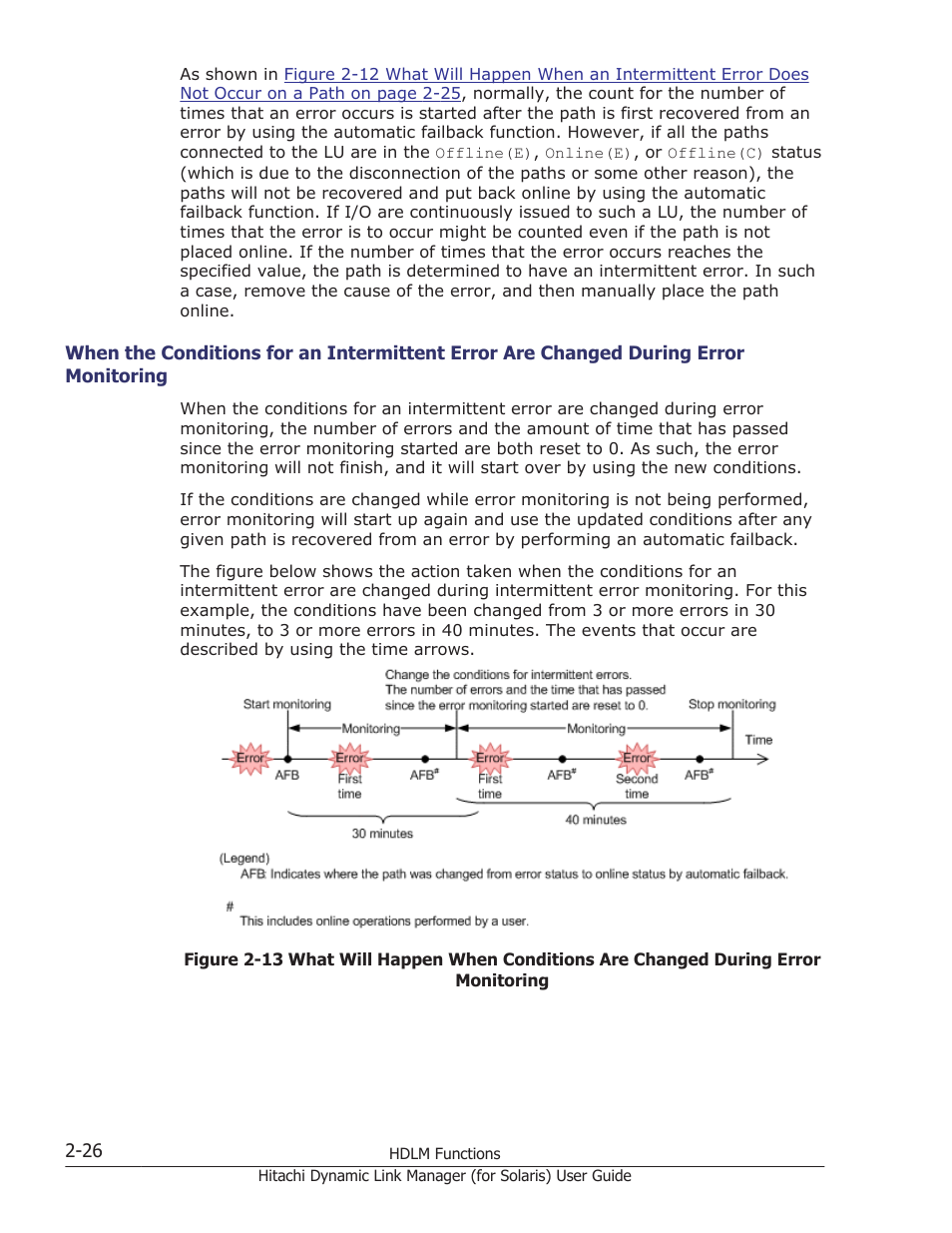 Monitoring -26 | HP Hitachi Dynamic Link Manager Software Licenses User Manual | Page 48 / 646