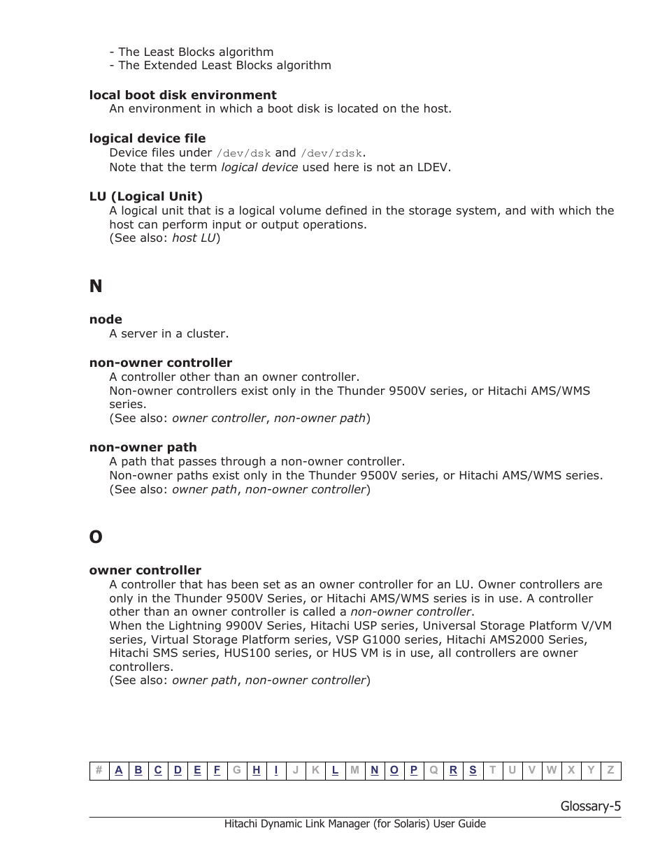 HP Hitachi Dynamic Link Manager Software Licenses User Manual | Page 635 / 646