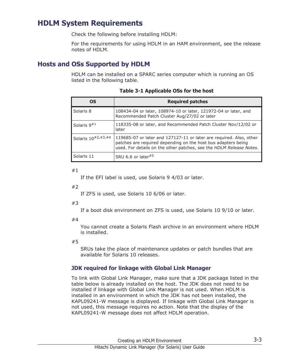 Hdlm system requirements, Hosts and oss supported by hdlm, Hdlm system requirements -3 | Hosts and oss supported by hdlm -3 | HP Hitachi Dynamic Link Manager Software Licenses User Manual | Page 69 / 646