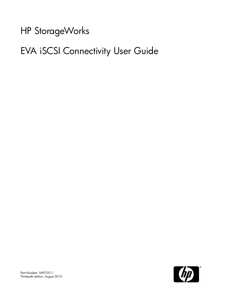 HP 3000 Enterprise Virtual Array User Manual | 236 pages