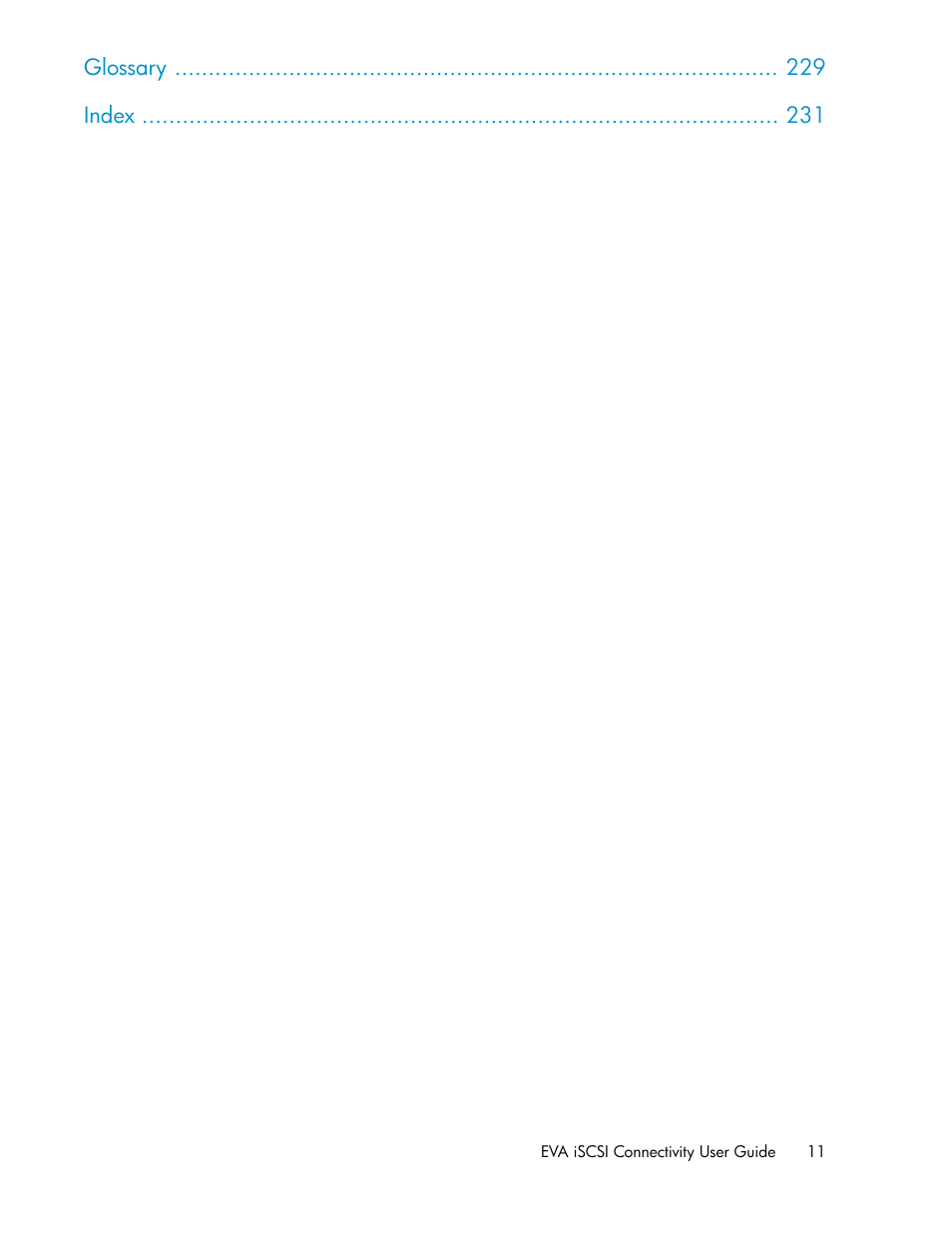 HP 3000 Enterprise Virtual Array User Manual | Page 11 / 236